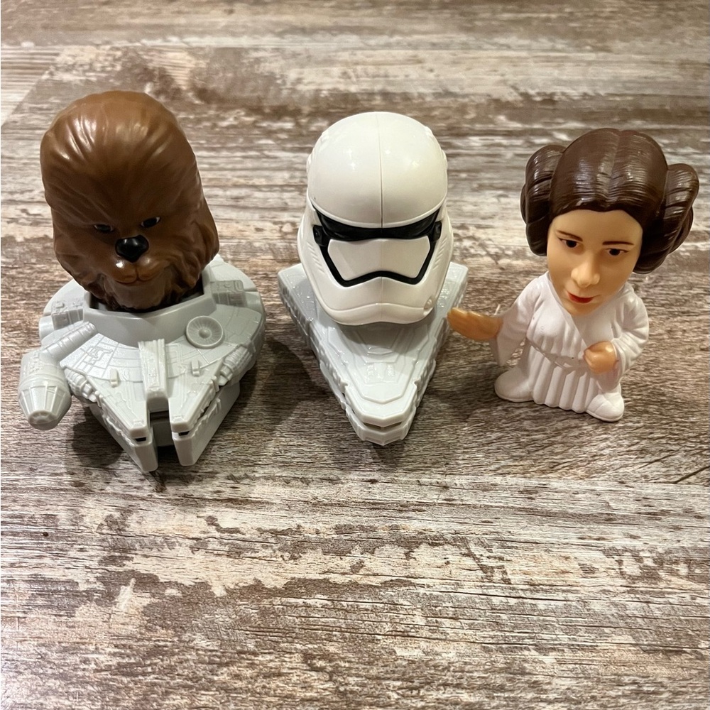 Star Wars Action Figure Set of 3, McDonalds Toys